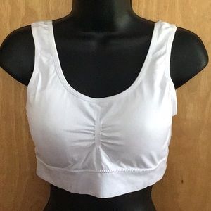 BNWT White Sports Bra